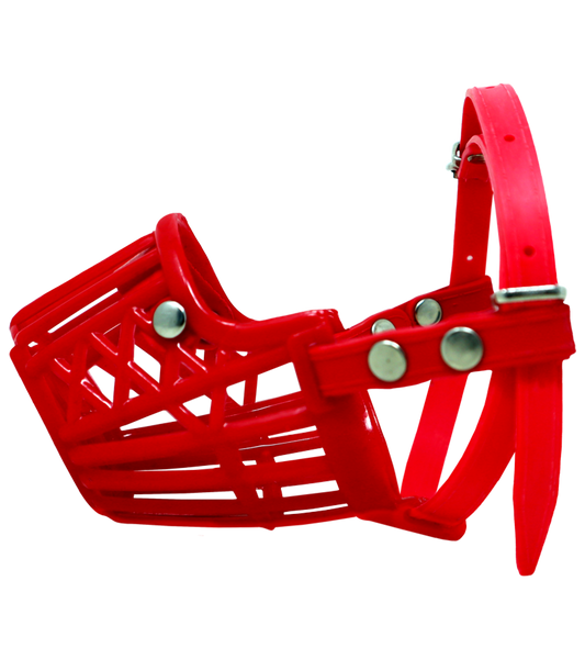 Anti-bite Muzzles with Adjustable Safety Strap Plastic For Dogs