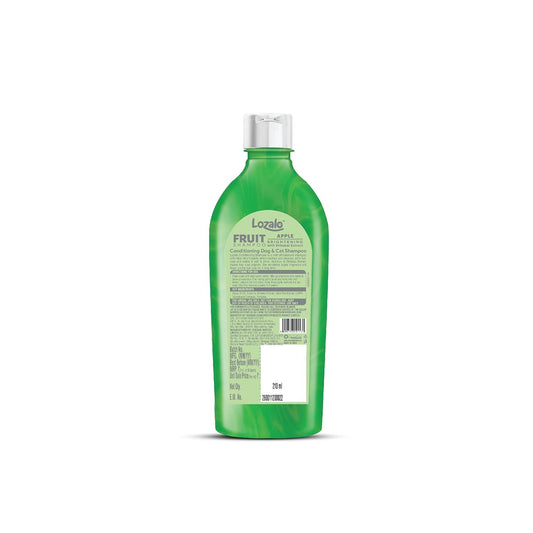 Lozalo Fruit Pet Shampoo, Apple Paraben Free Conditioning Shampoo for Dogs & Cats of All Breeds.Brightening with Shikakai Extract