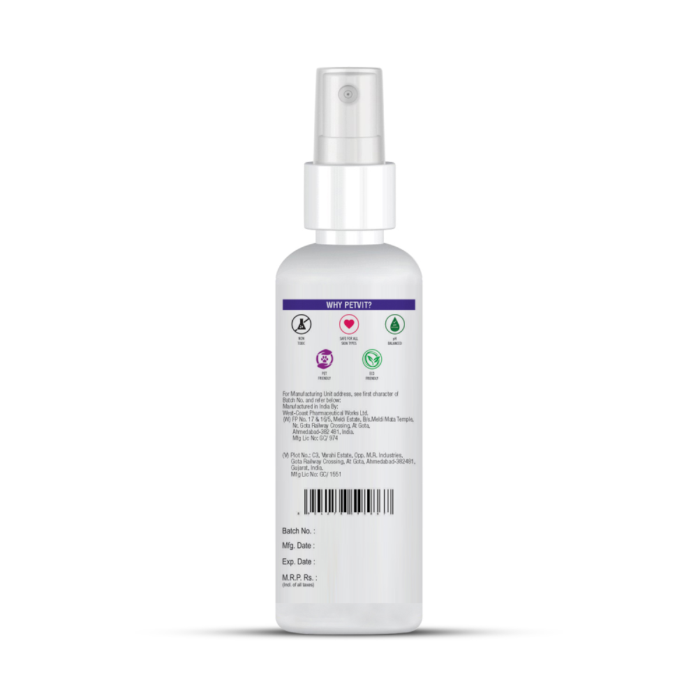 Petvit Tick Repellent Oil Spray for Dogs and Cats