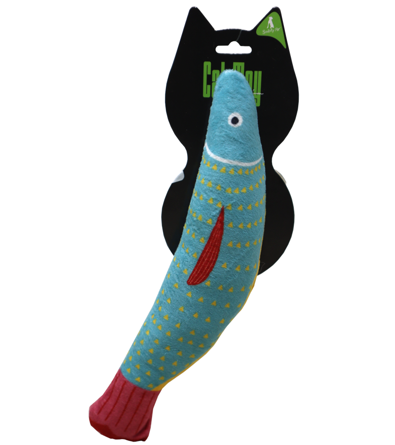Plush Cat Catnip Fish Toy For Cats(Small)