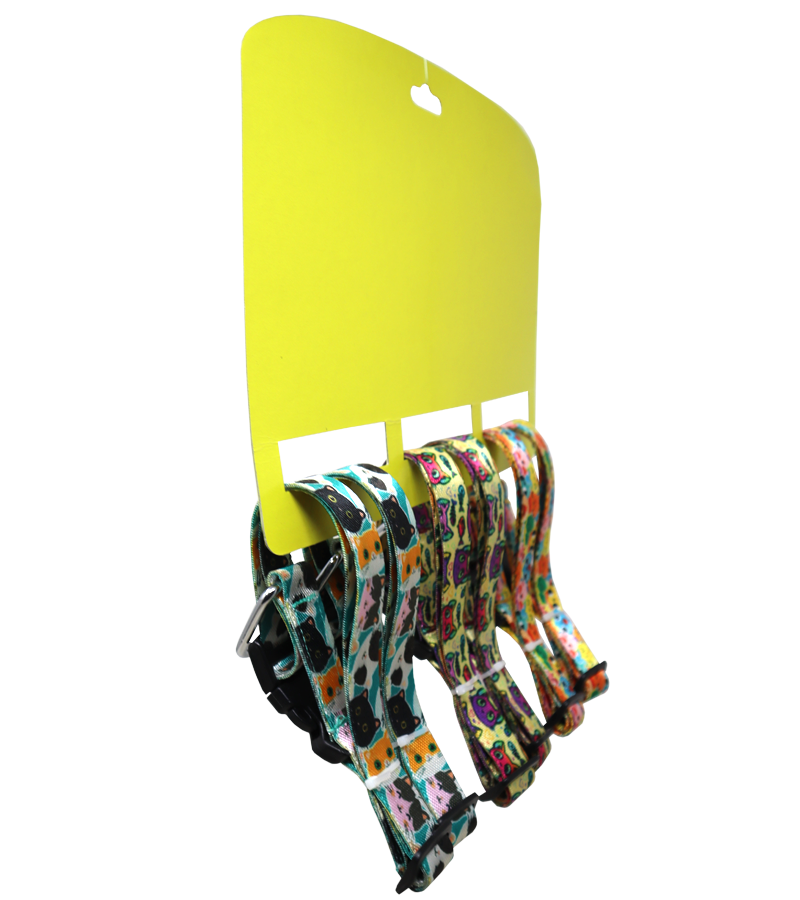 Kennel Printed Adjustable Dog And Cat Collar (3/4")