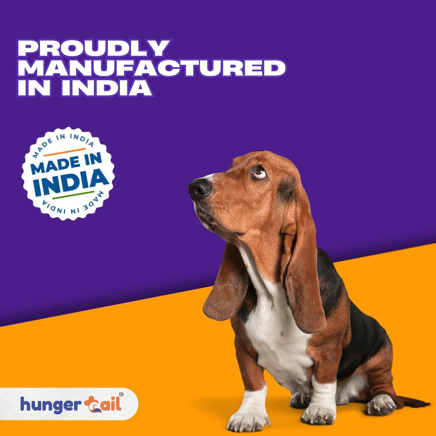 Hungertail Daily Munch Dry Dog Food,All Life Stages, Non-GMO, Zero Fillers, Zero Colors, Made in India