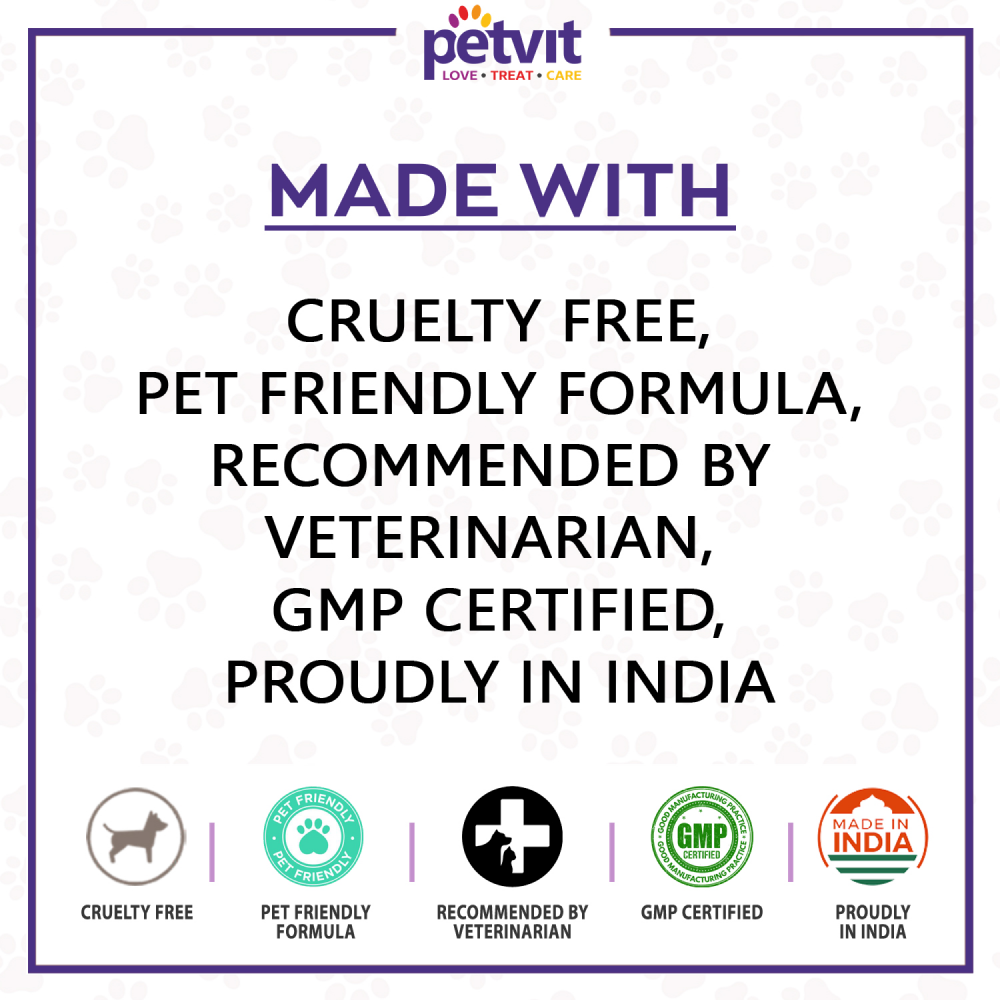 Petvit Calcium Tablets for Dogs and Cats