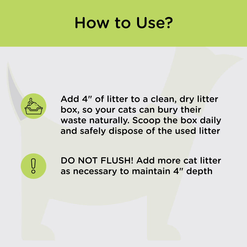 Pet Pattern Natural Cat Litter