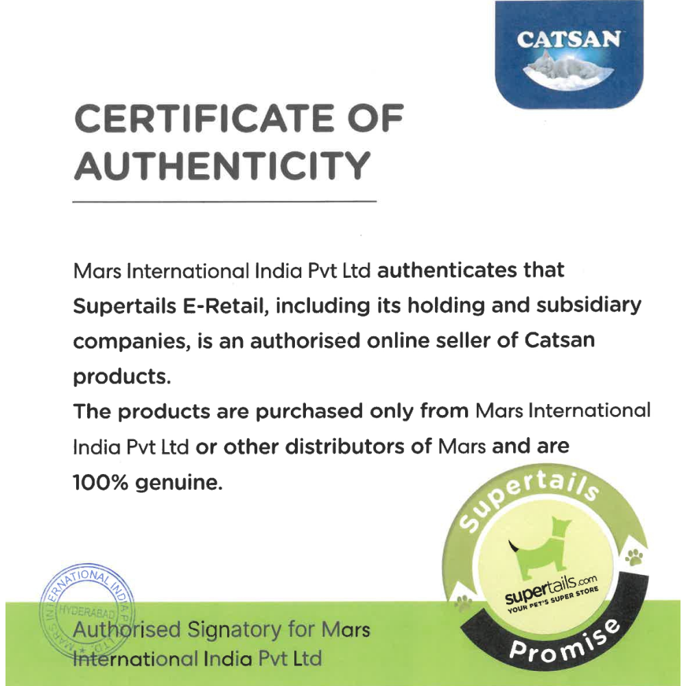 Catsan Hygiene Plus Unscented Non Clumping 100% Natural Cat Litter