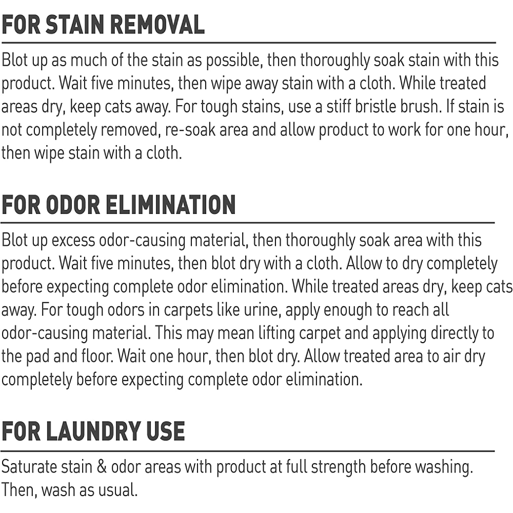 Nature's Miracle Orange Oxy Stain and Odor Remover for Dogs