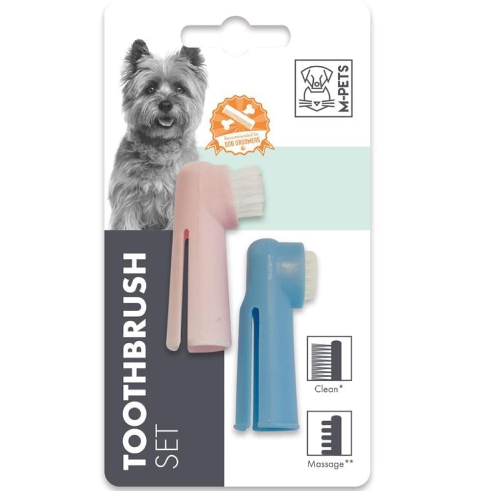 M Pets Toothbrush Set of 2pcs