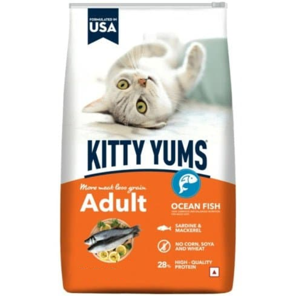 Kitty Yums Cat Adult Dry Food (50g)