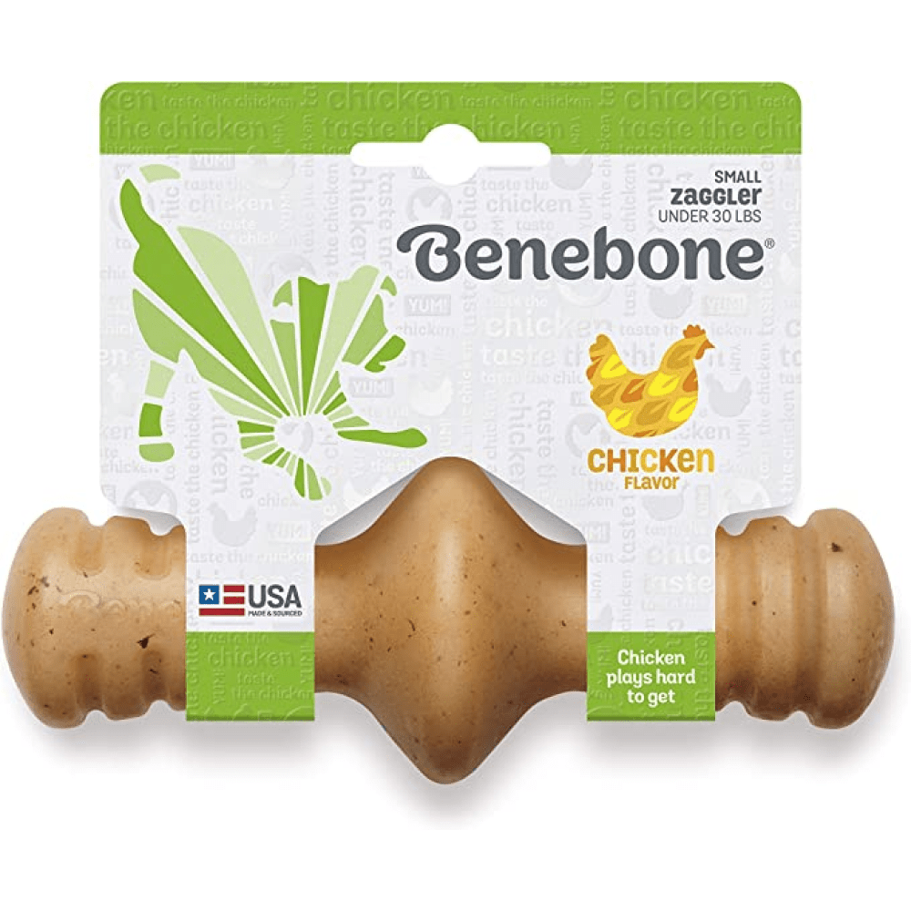 Benebone Chicken Flavored Zaggler Chew Toy for Dogs