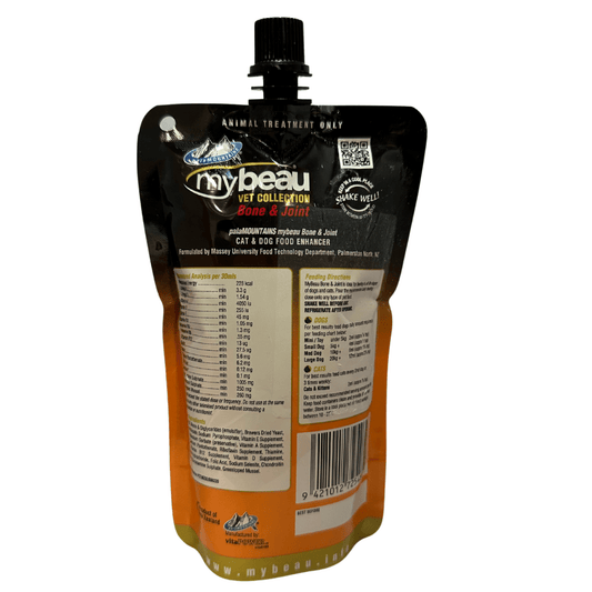 My Beau Vet Collection Bone & Joint Food Supplement with Meat & Garlic for Dogs & Cats(300ml)