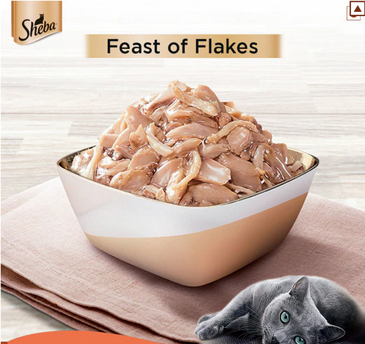 Me O Delite Tuna with Crab Sticks in Jelly and Sheba Fish with Sasami Premium Cat Wet Food Combo
