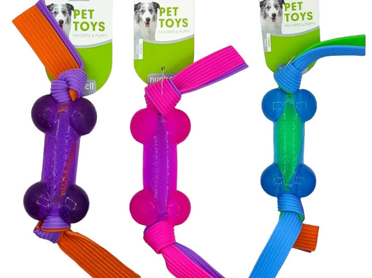 Nunbell Bone With Strap Toy For Dogs