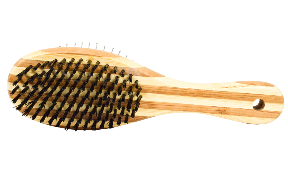 Bamboo Pin Brush for Dogs and Cats