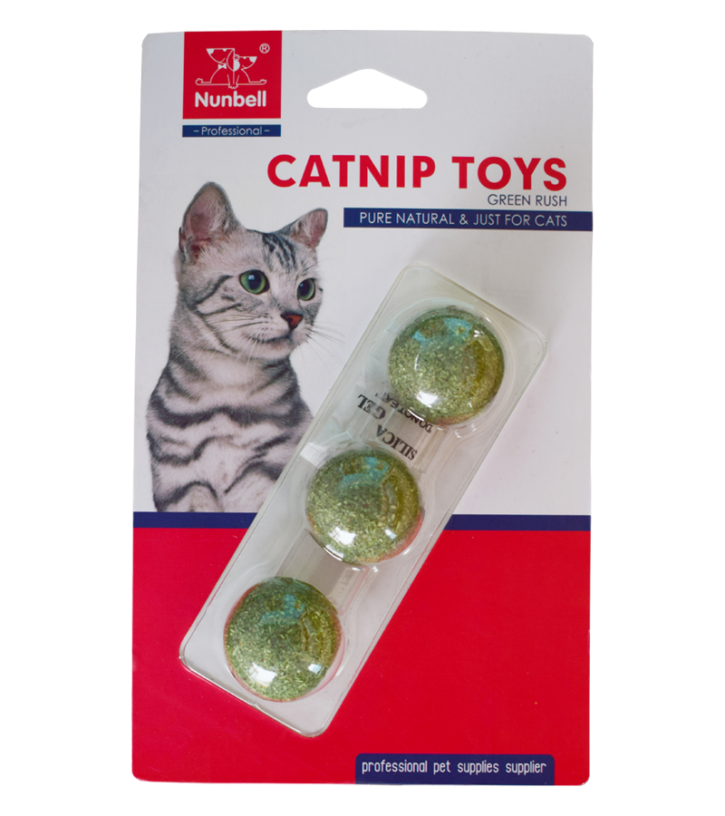 Nunbell Catnip Toy For Cats(Pack Of Three)