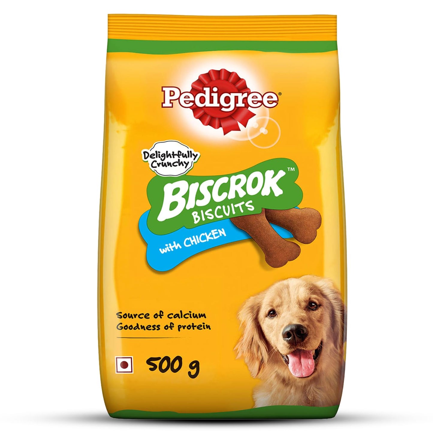 Pedigree Chicken Flavour Biscrok Biscuits Dog Treats