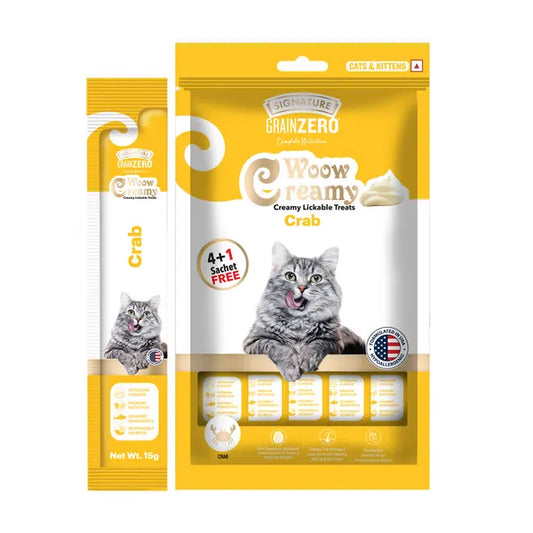 Signature Grain Zero Lickable Creamy Cat Treats 75g