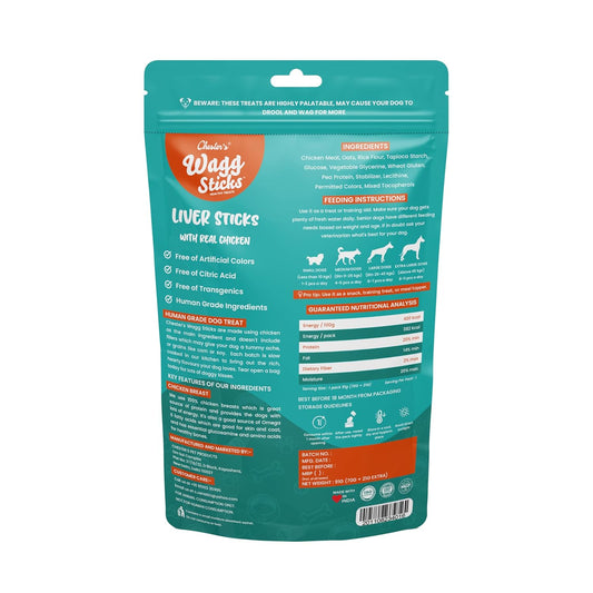 Wagg Sticks Dog Treats Liver Flavour 70 Gm
