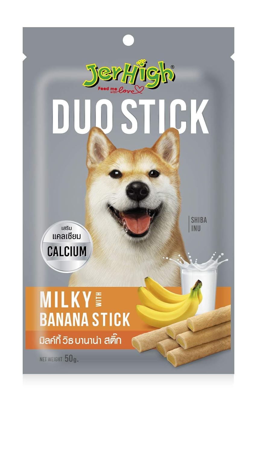 Jerhigh Duo Stick Dog Treat, 50 gm