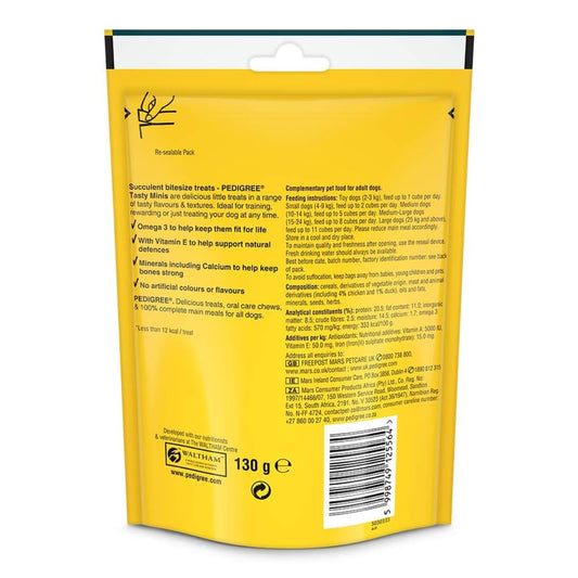 Pedigree Tasty Minis Adult Dog Treats, Chicken & Duck Flavour Chunks