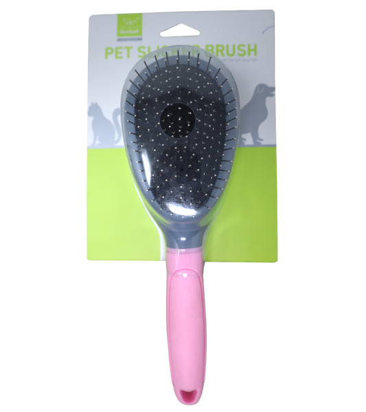 Nunbell Plastic Pin Brush for Dogs and Cats