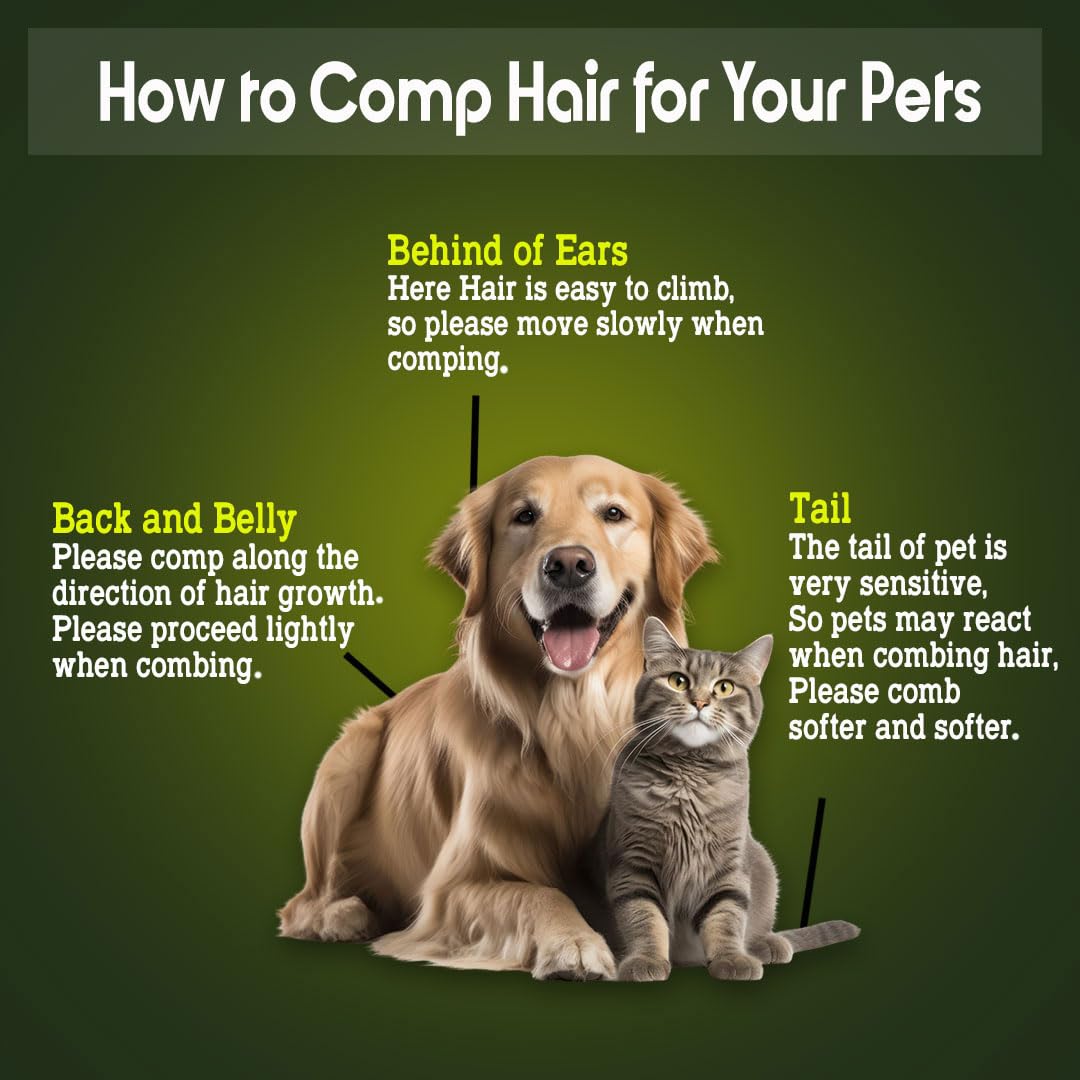 Plushmate Single Sided Comb for Dogs and Cats