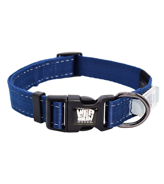 Indian Hound Dog Collar with Personalized QR Tag