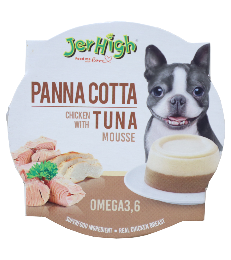 Jerhigh Panna Cotta Chicken Mousse Dog Wet Food