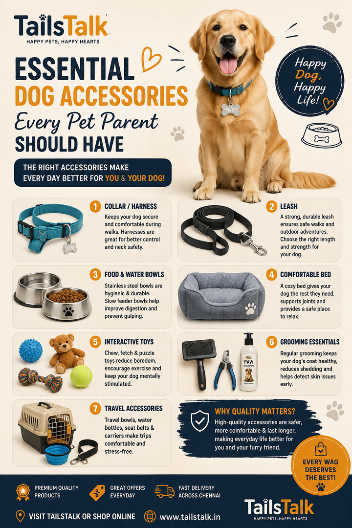 Essential Accessories For Your Pets