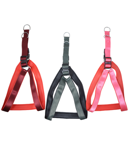 Nylon Padded Dog Harness with Adjustable Strap