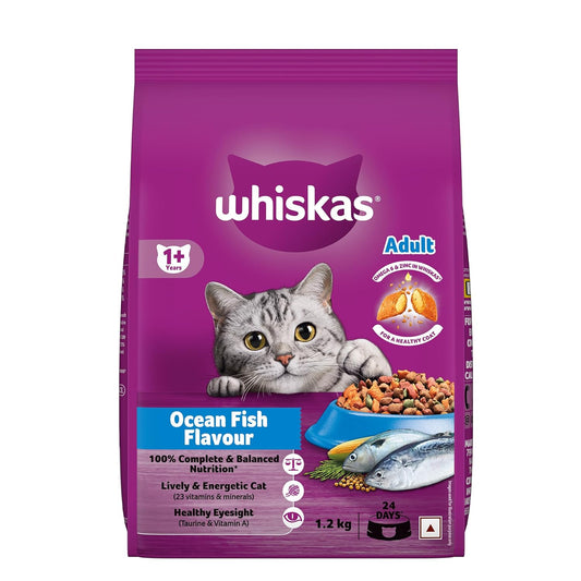 Whiskas Ocean Fish Adult 1+ years Cat Dry Food