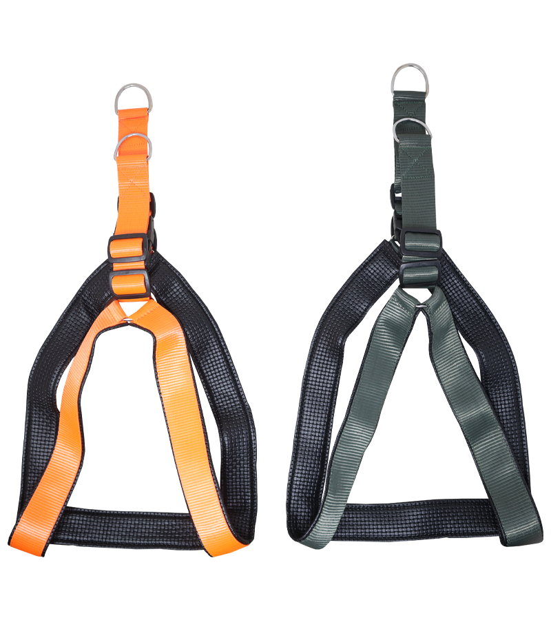 Nylon Padded Dog Harness with Adjustable Strap