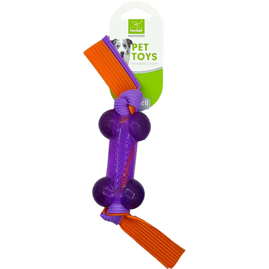 Nunbell Bone With Strap Toy For Dogs