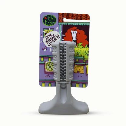 Plushmate Tooth Brush Stick Chew Toys for Dog Teeth Cleaning & Brushing Oral Dental Care Toy - Bite Resistant (Large)