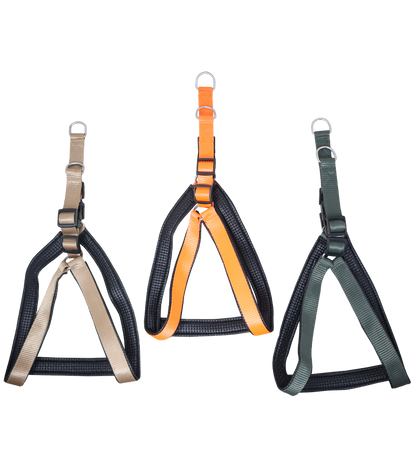 Nylon Padded Dog Harness with Adjustable Strap
