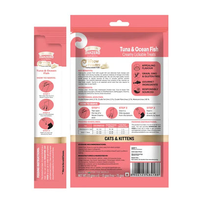 Signature Grain Zero Lickable Creamy Cat Treats 75g