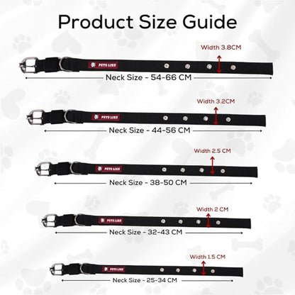 Pets Like- Dog Spun Poly Collar For Dogs And Puppies