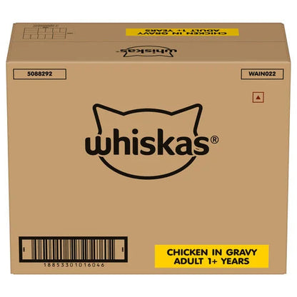 Whiskas Chicken in Gravy Adult Cat Wet Food