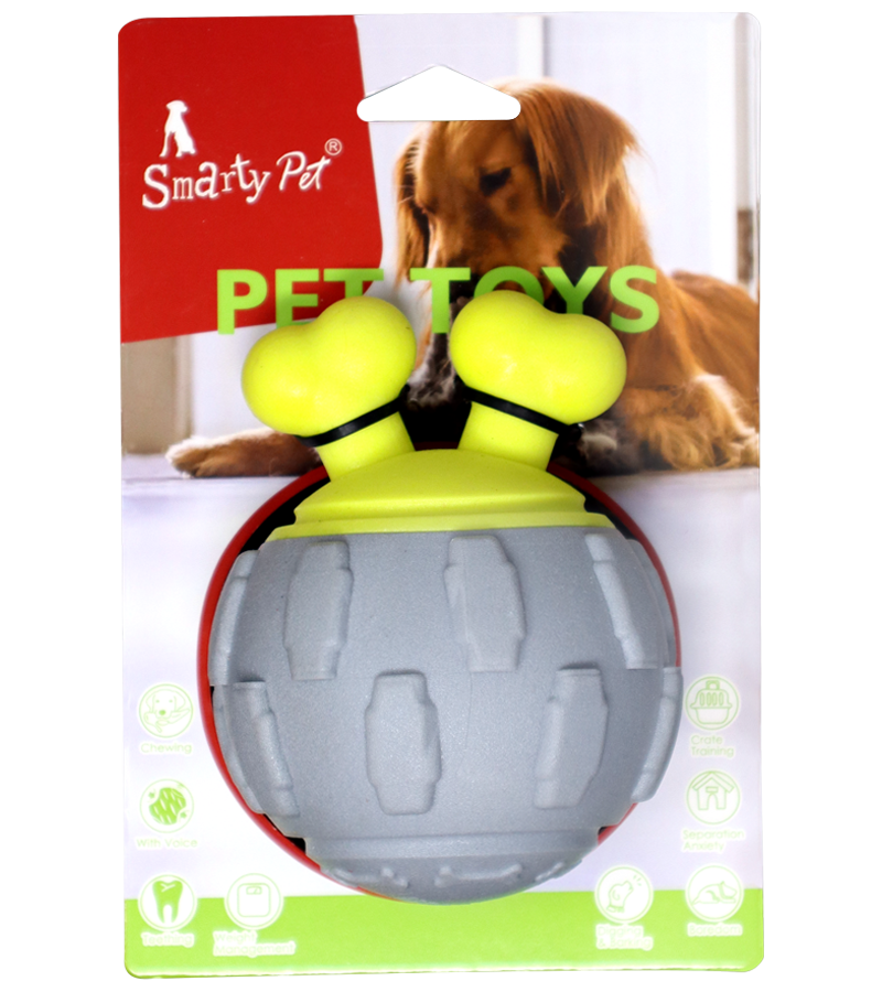 Smartypet Hard Chew Ball With Leg For Dogs