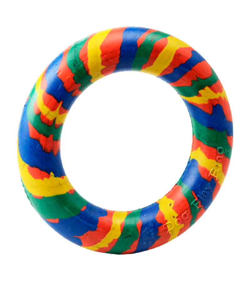 Kennel Rubber Ring Chew Toy For Dogs And Puppies(Large)