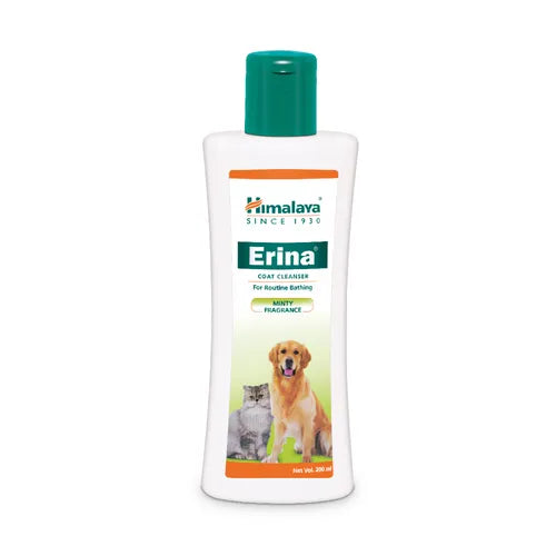 Himalaya Erina Coat Cleanser For Dogs And Cats 200ml