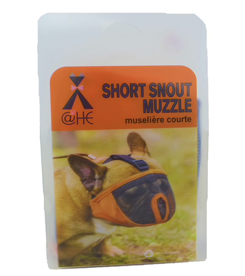 Smarty Pet Short Snout Muzzle For Dogs(Large)