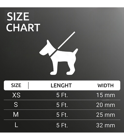 Indian Hound Nylon Printed Leash For Dogs