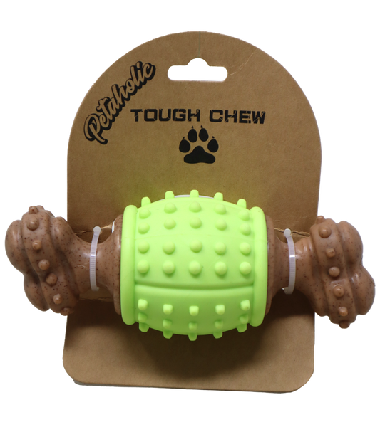Petaholic Durable Chew Toy - Fat Bone Toy For Dogs