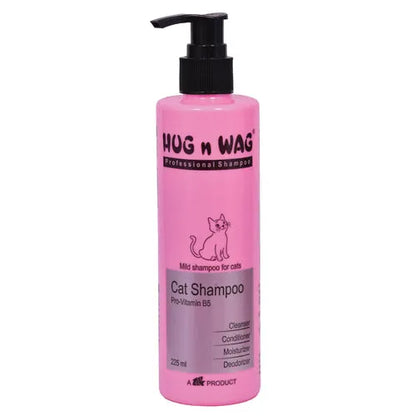 Ttk Hug n Wag Professional Mild Cat Shampoo with Pro Vitamin B5 For Cats