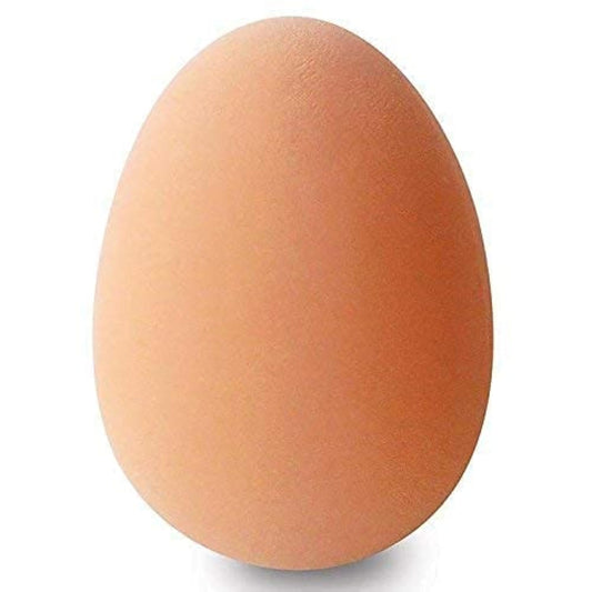 Egg-Shaped Rubber Bouncing Ball Toy for Dogs & Cats
