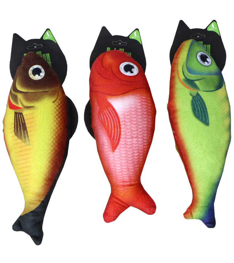 Plush Cat Catnip Fish Toy For Cats(Large)