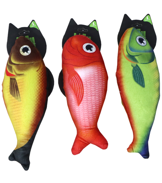 Plush Cat Catnip Fish Toy For Cats(Large)