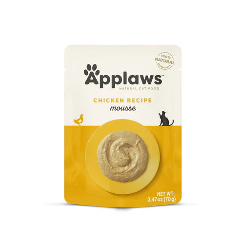 Applaws Cat Wet Food Chicken Recipe Mousse 70g Pouch