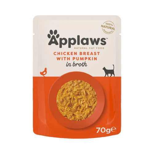Applaws Chicken Breast with Pumpkin in Broth Cat Wet Food
