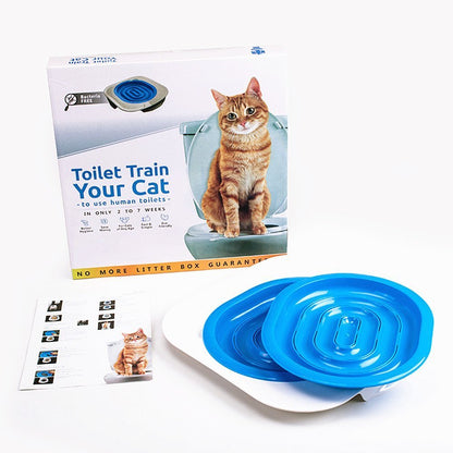 Pets Empire Pet Cat Toilet Training Kit  Suitable For All Cats Above 3 Months